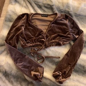 Pretty little thing tie top